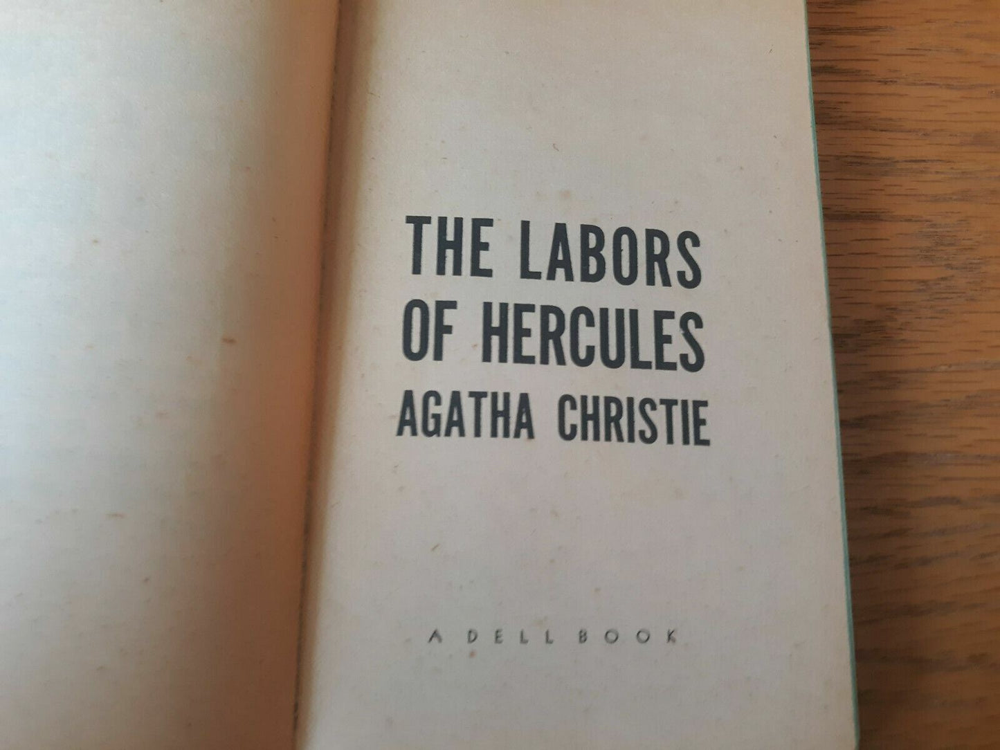 The Labors of Hercules by Agatha Christie 1972