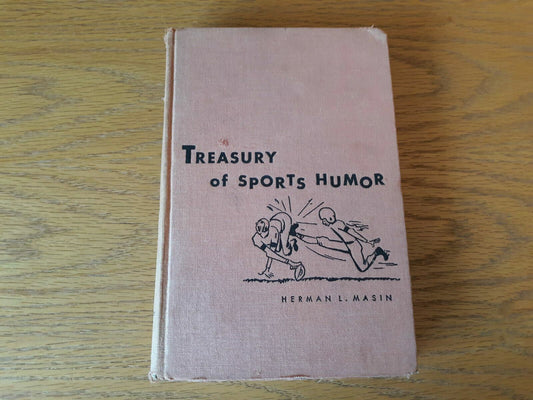 Treasury Of Sports Humor By Herman L Masin 1960 Prentice Hall Hardcover