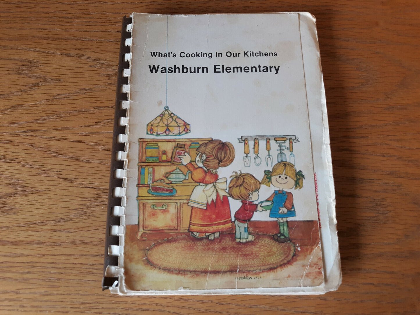 What's Cooking In Our Kitchens Washburn Elementary 1981 Cookbook