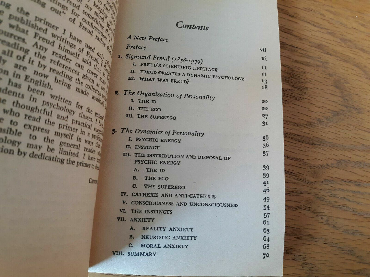 A Primer of Freudian Psychology Calvin S. Hall 1979 Mentor Book
