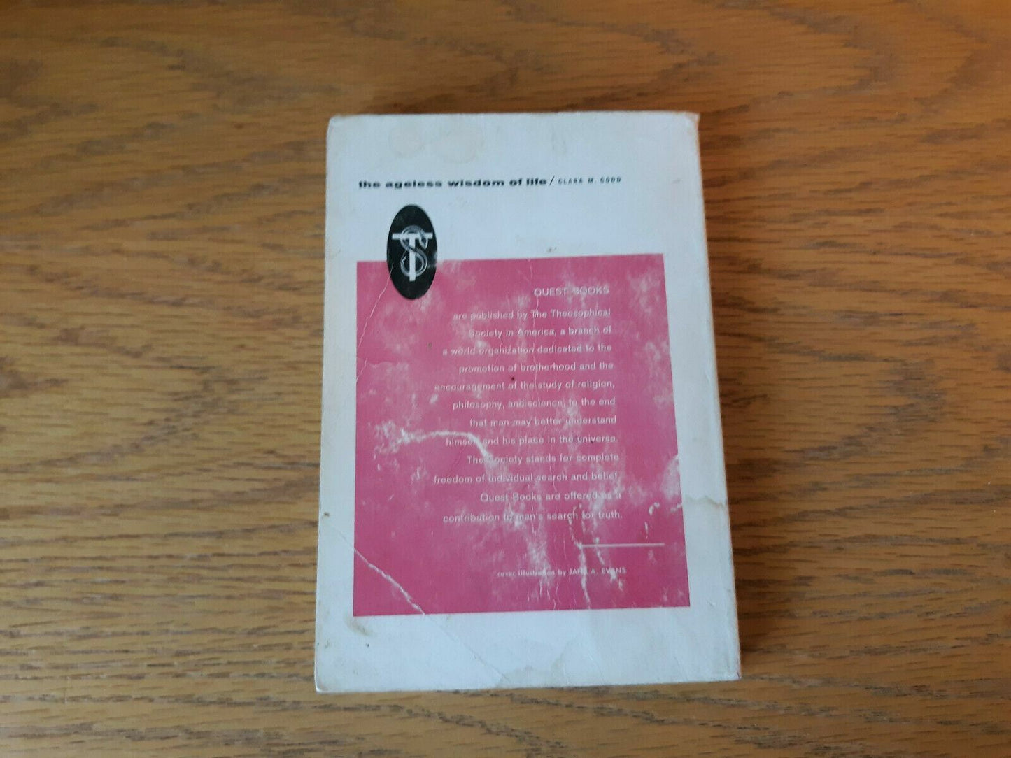The Ageless Wisdom Of Life Clara M Codd 1967 Paperback Theosophical Publishing H