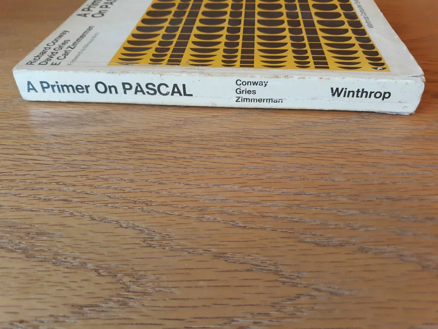 A Primer On Pascal Richard Conway 1976 Winthrop Paperback