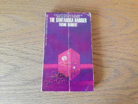 The Santaroga Barrier Frank Herbert 1968 Berkley Medallion Paperback Sci-fi