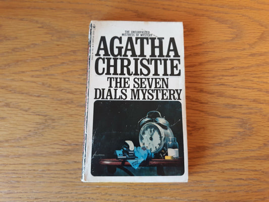 Agatha Christie The Seven Dials Mystery 1971 Bantam Book Paperback