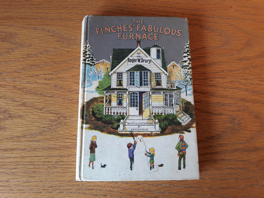 The Finches' Fabulous Furnace Vintage by Roger Drury Hardcover 1971