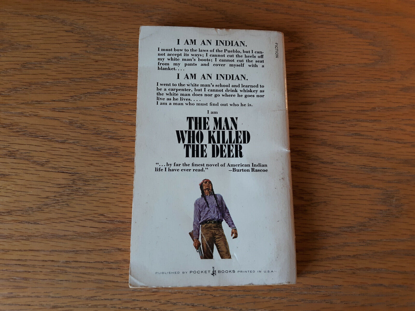 The Man Who Killed The Deer Frank Waters 1971 Pocket Books Paperback