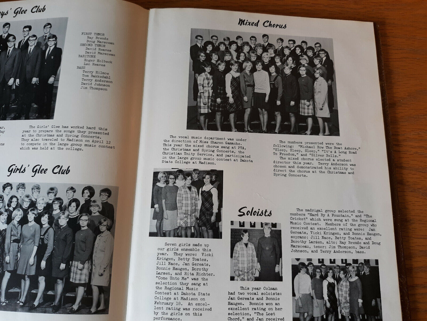 Wildcat 1969 Yearbook Colman High School South Dakota Hardcover