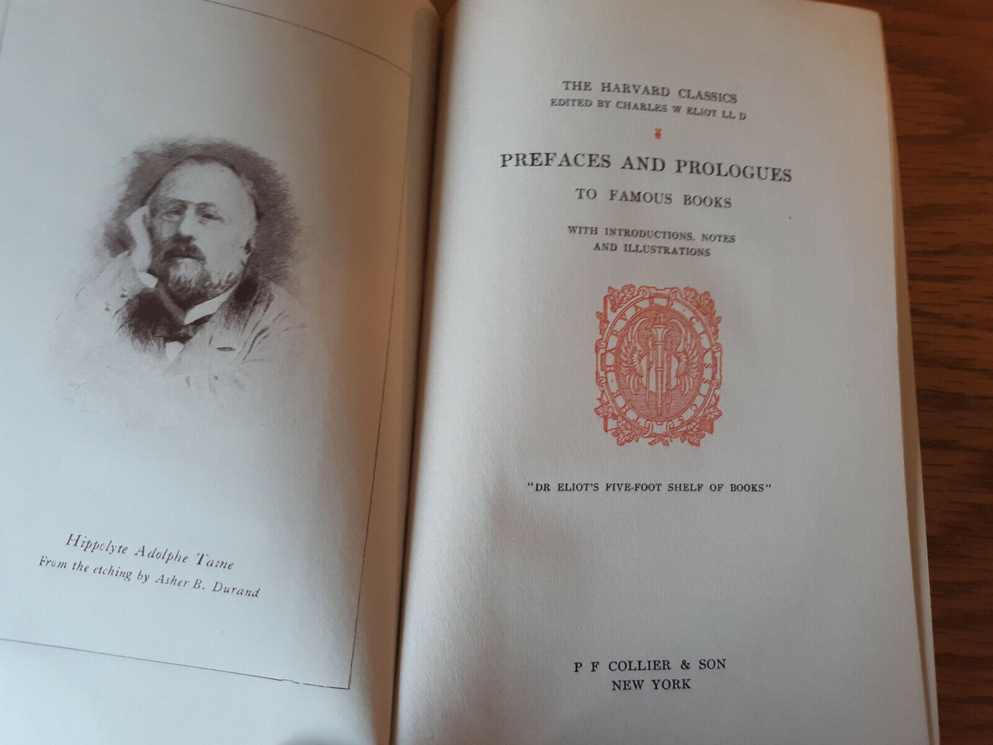 The Harvard Classics Prefaces and Prologues To Famous Books 1910 Hardcover