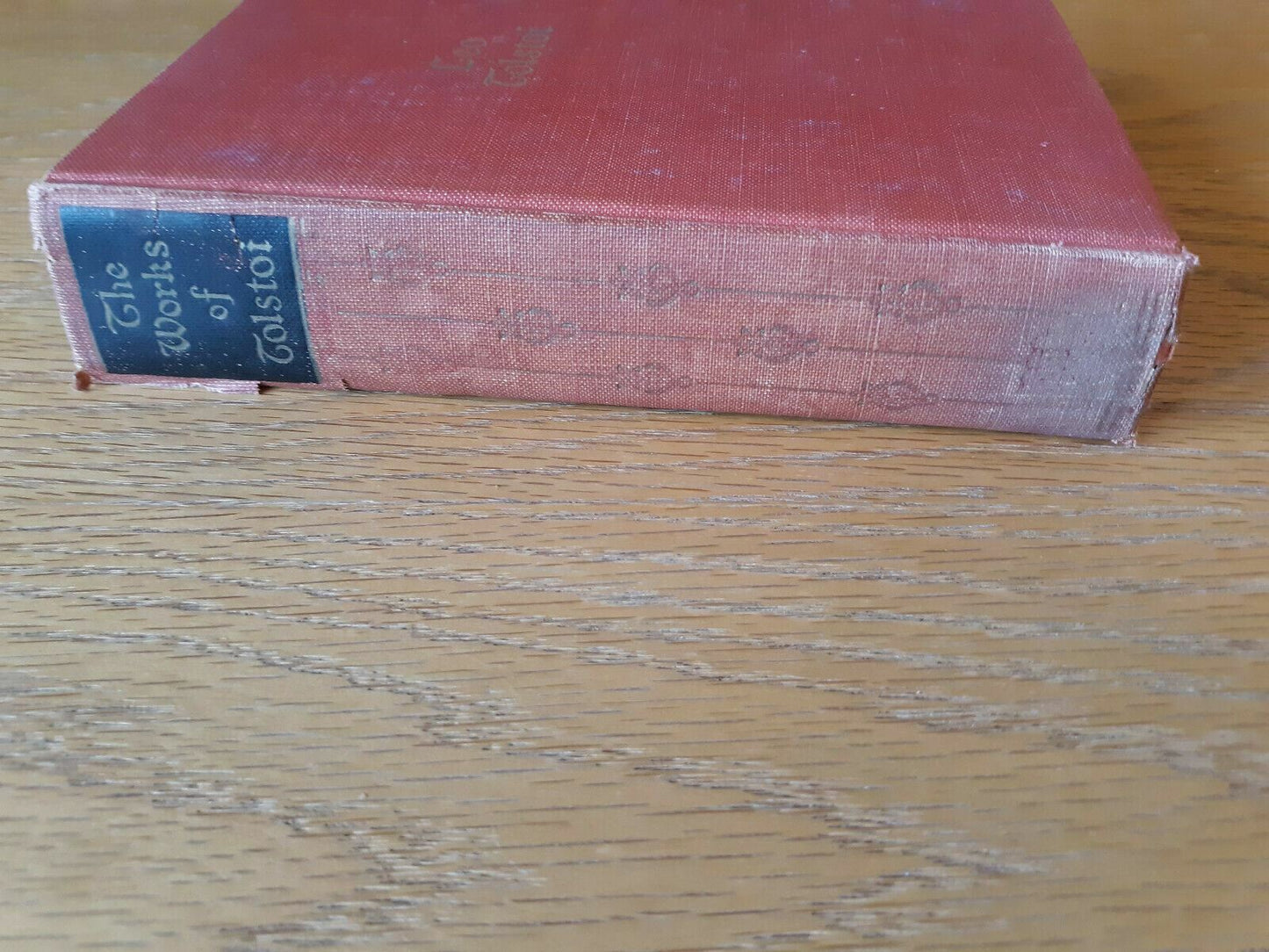 The Works Of Leo Tolstoi - Black's Readers Service Book 1928 Hardcover 1 Vol Ed