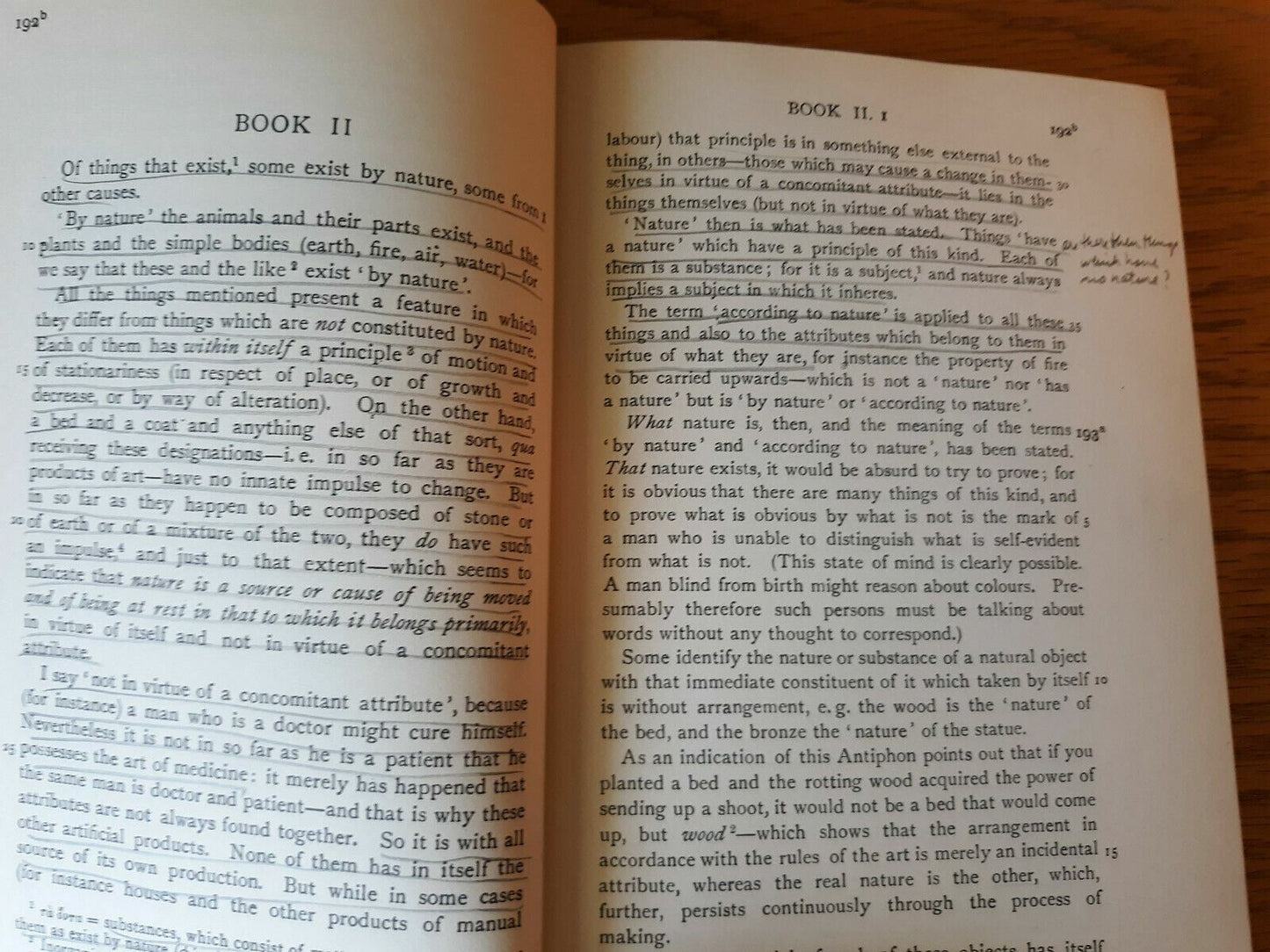 The Works Of Aristotle Sir David Ross Volume II 1953 Physica De Caelo