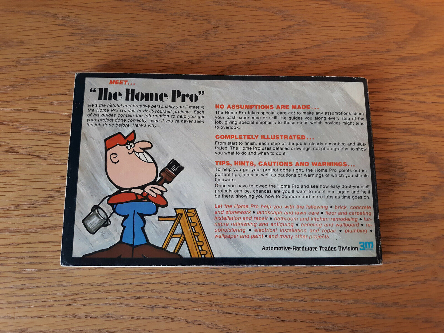 The Home Pro Landscape & Lawn Care Guide 1975 Paperback 3M