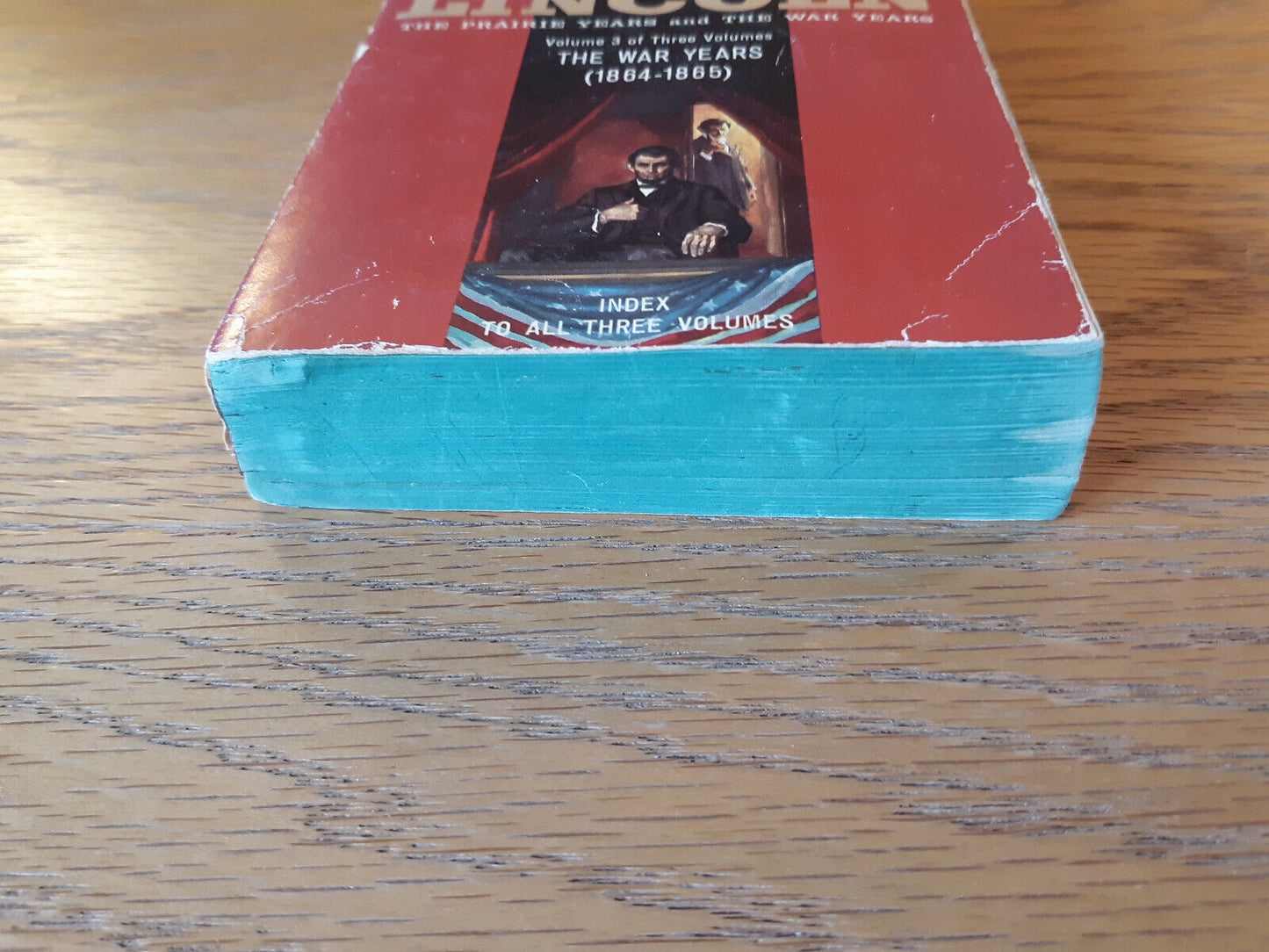 Carl Sandburg Abraham Lincoln Vol III 1960 Laurel Edition Paperback Dell