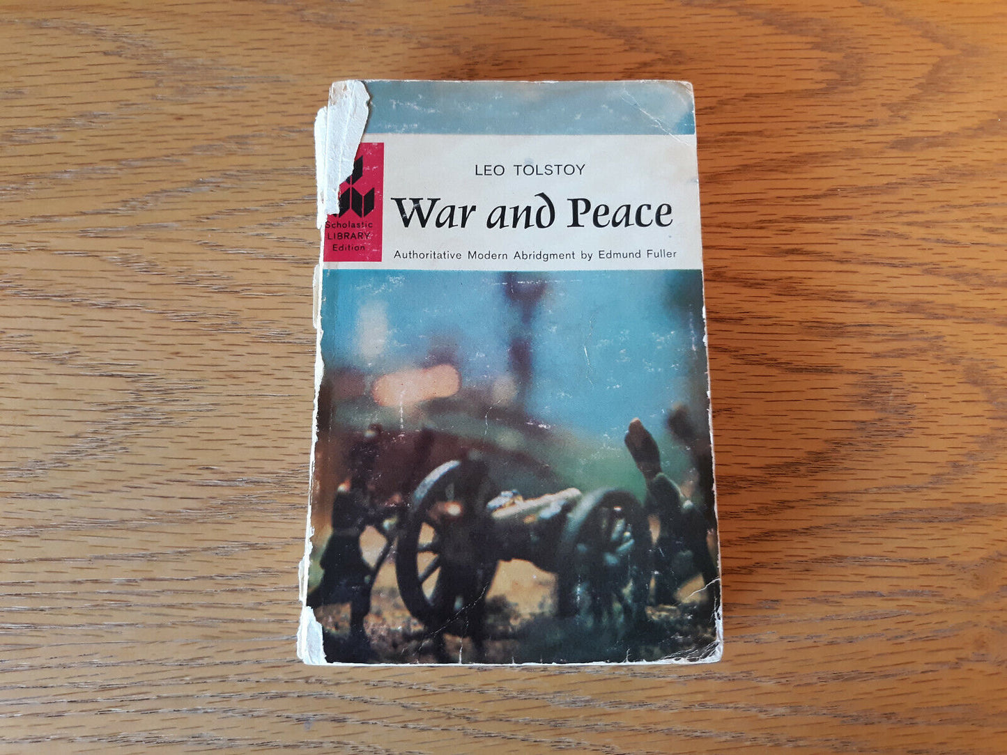 War and Peace - Leo Tolstoy, 1967 4th Printing - Scholastic Library Edition