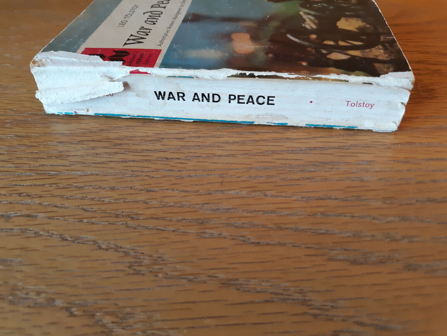 War and Peace - Leo Tolstoy, 1967 4th Printing - Scholastic Library Edition