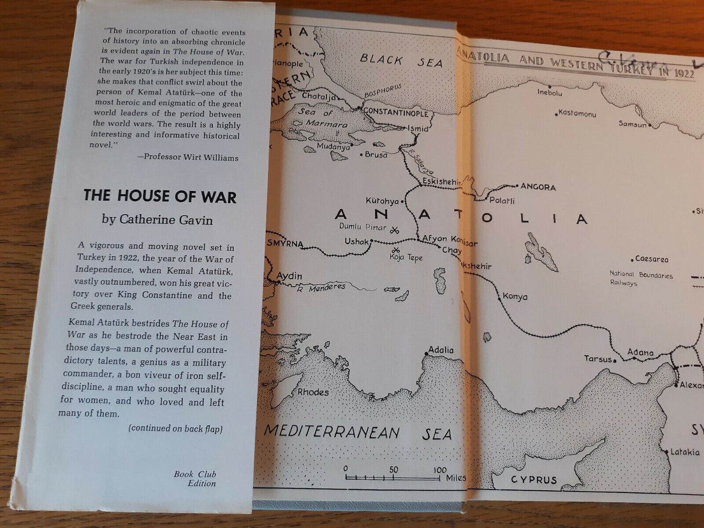 The House Of War Catherine Gavin 1970 Book Club Edition Hardcover Dust Jacket