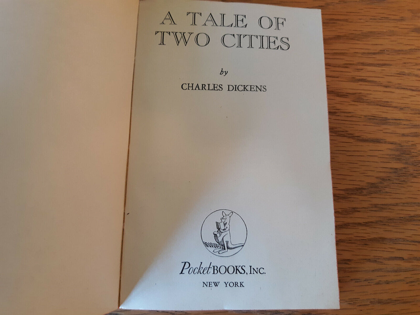 A Tale Of Two Cities Charles Dickens 1940 Paperback Pocket Books