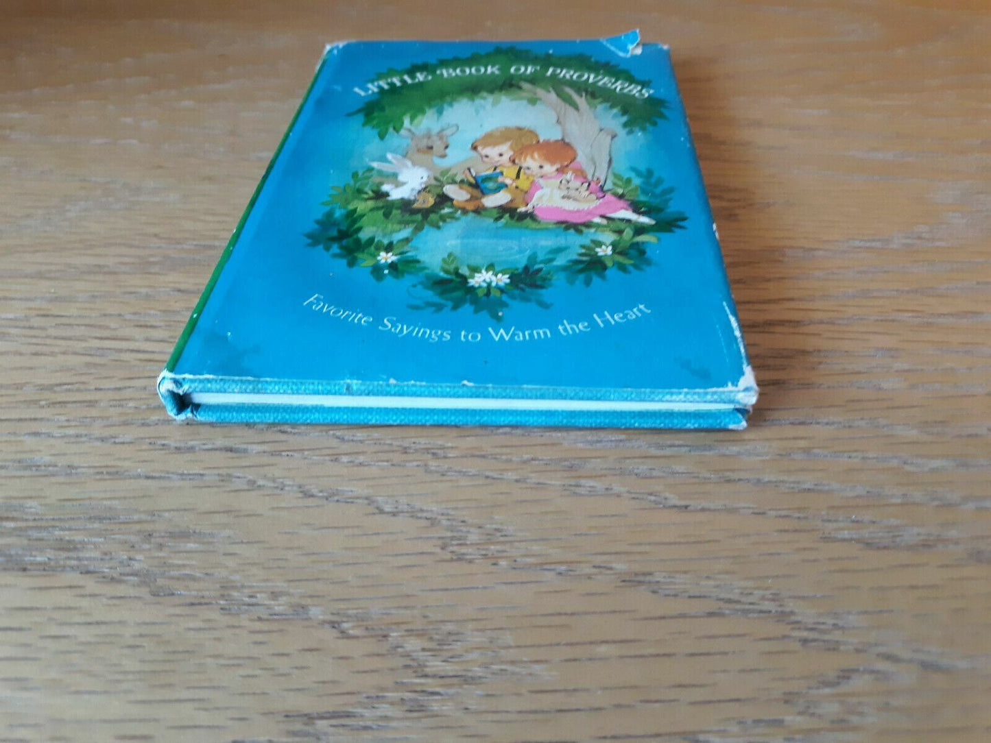 Vintage Hallmark Editions Little Book of Proverbs 1968 Hardcover Dust Jacket