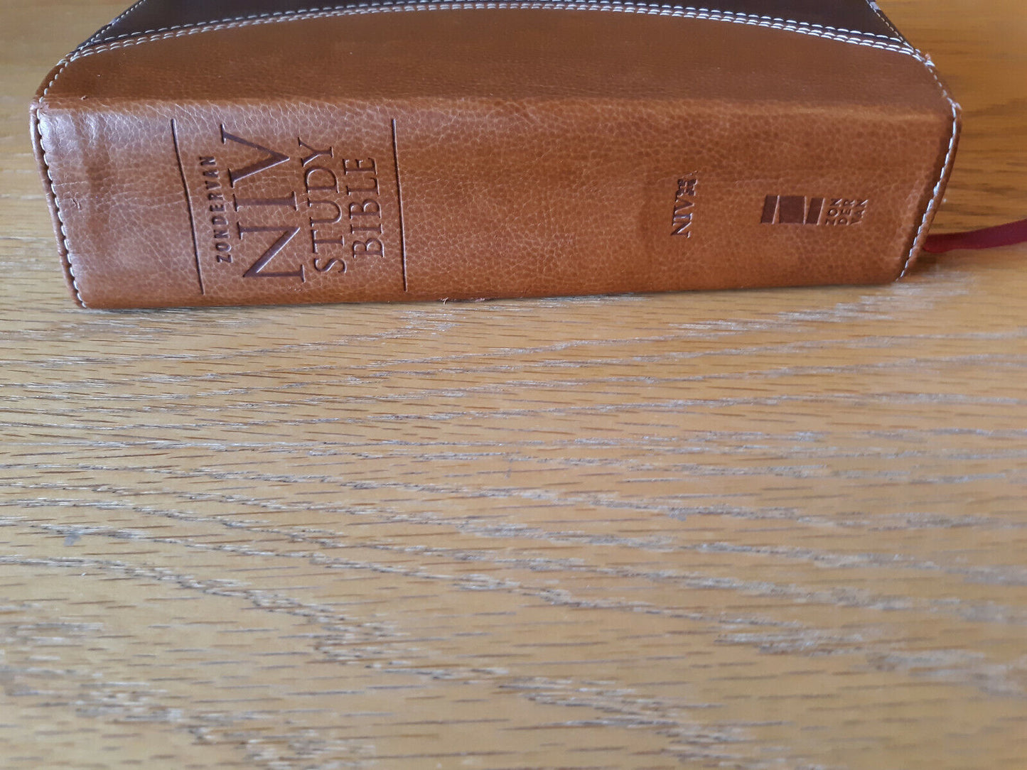 Zondervan Niv Study Bible 2008 Update Italian Duo Tone Imitation Leather