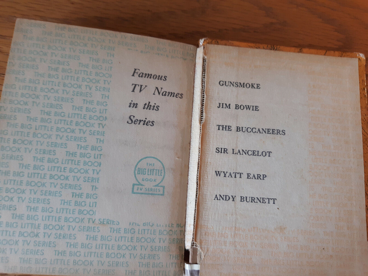 Vintage 1958 Sir Lancelot--TV Series--A Big Little Book Hardcover Whitman