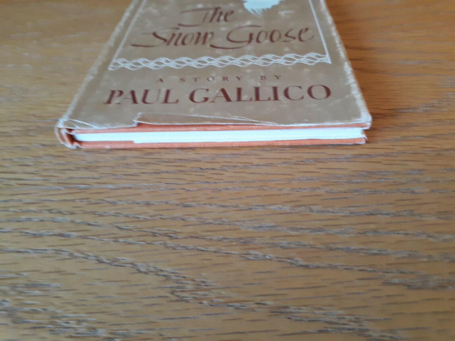 The Snow Goose Paul Gallico 1967 Hardcover Dust Jacket Alfred A Knopf