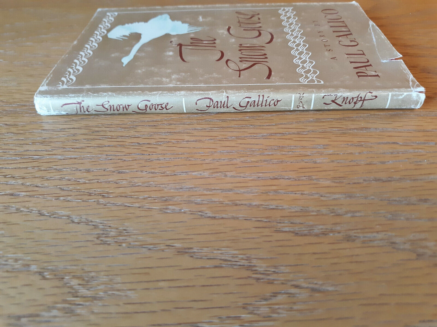 The Snow Goose Paul Gallico 1967 Hardcover Dust Jacket Alfred A Knopf