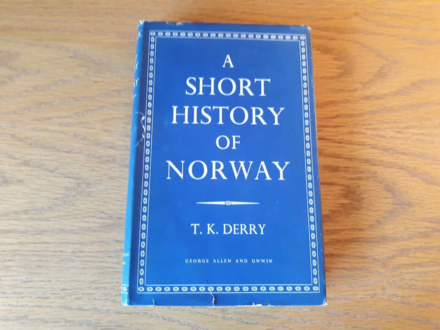 A Short History Of Norway T K Derry 1957 Hardcover Dust Jacket George Allen & Un