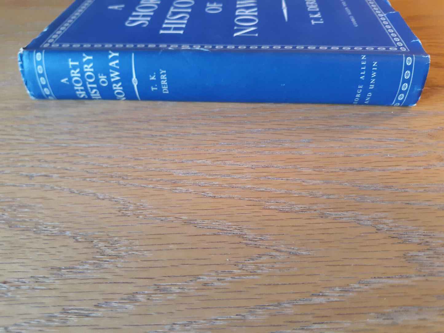 A Short History Of Norway T K Derry 1957 Hardcover Dust Jacket George Allen & Un