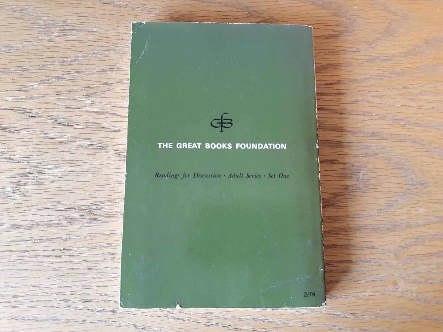 The Great Books Foundation Set One Volume One 1972