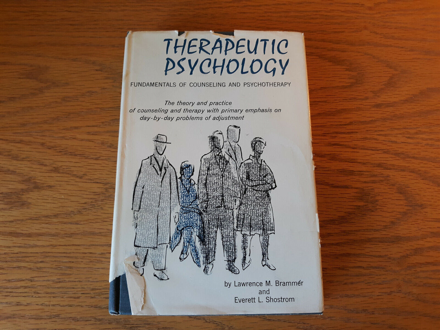 Therapeutic Psychology Lawrence Brammer 1965 Hardcover Dust Jacket Prentice Hall