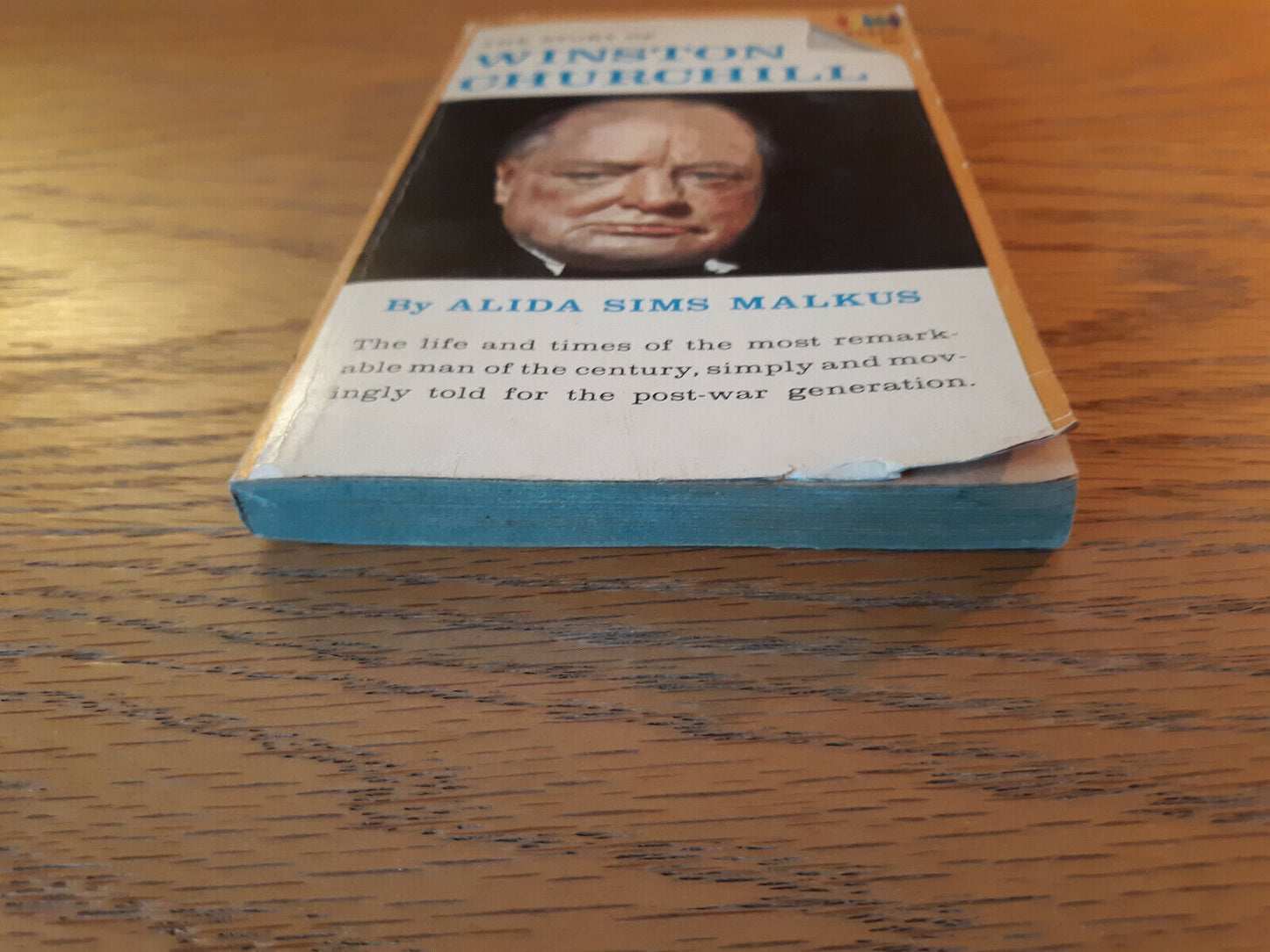 The Story Of Winston Churchill Alida Sims Malkus 1965 Grosset & Dunlap Paperback