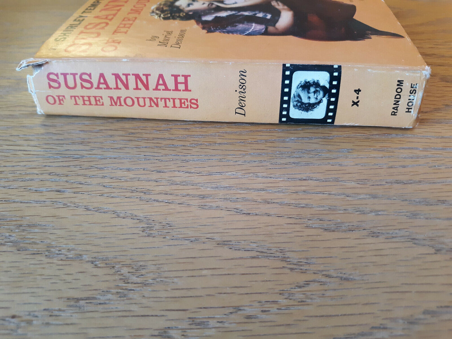 Susannah Of The Mounties Muriel Denison 1936 Shirley Temple Edition Hardcover