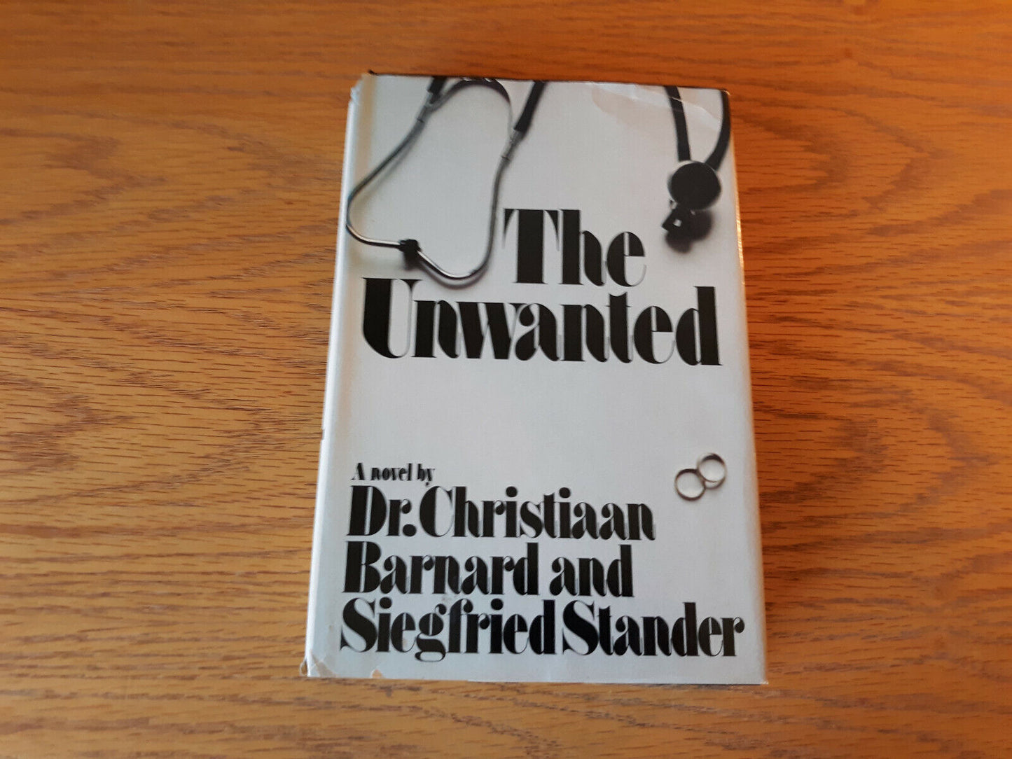 The Unwanted Christiaan Barnard 1975 Hardcover Book Club Edition Dust Jacket