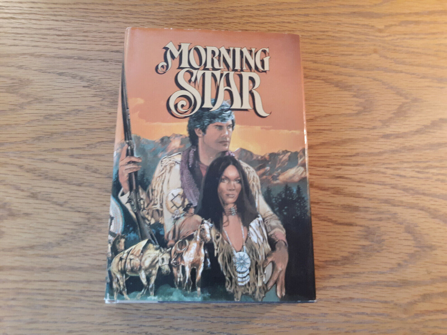 Morning Star Kerry Newcomb 1983 BCE Hardcover Dust Jacket Bantam Books B