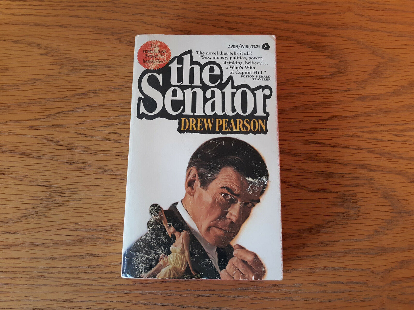 The Senator By Drew Pearson First Avon Printing September 1969 Paperback