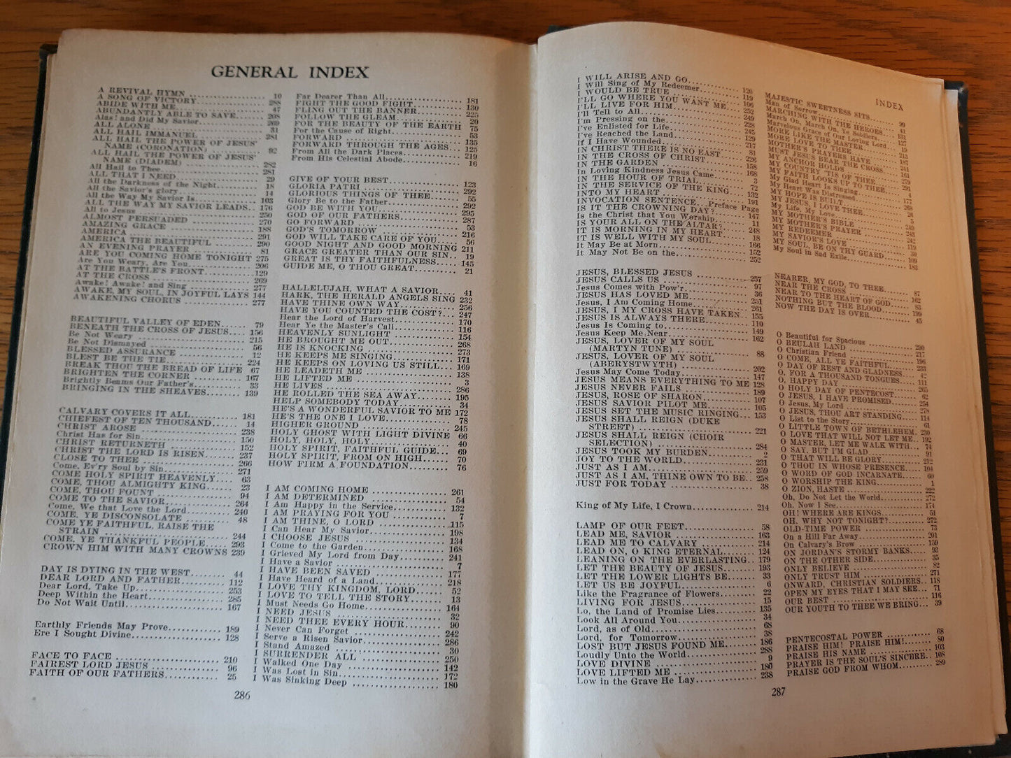 Triumphant Service Songs Hymnal 1934 Hymns Song Book Hardcover