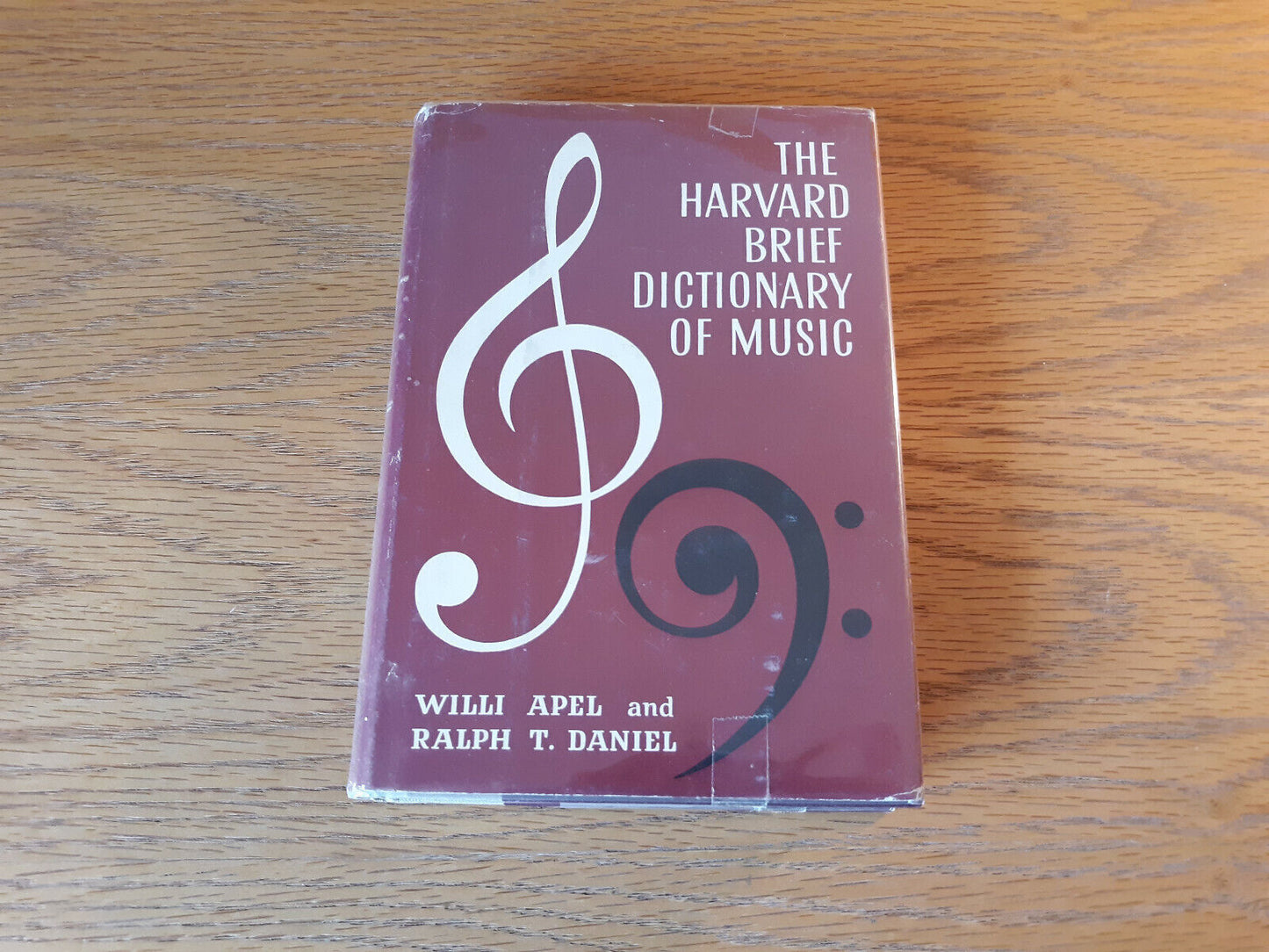 The Harvard Brief Dictionary of Music by Apel and Daniel 1960