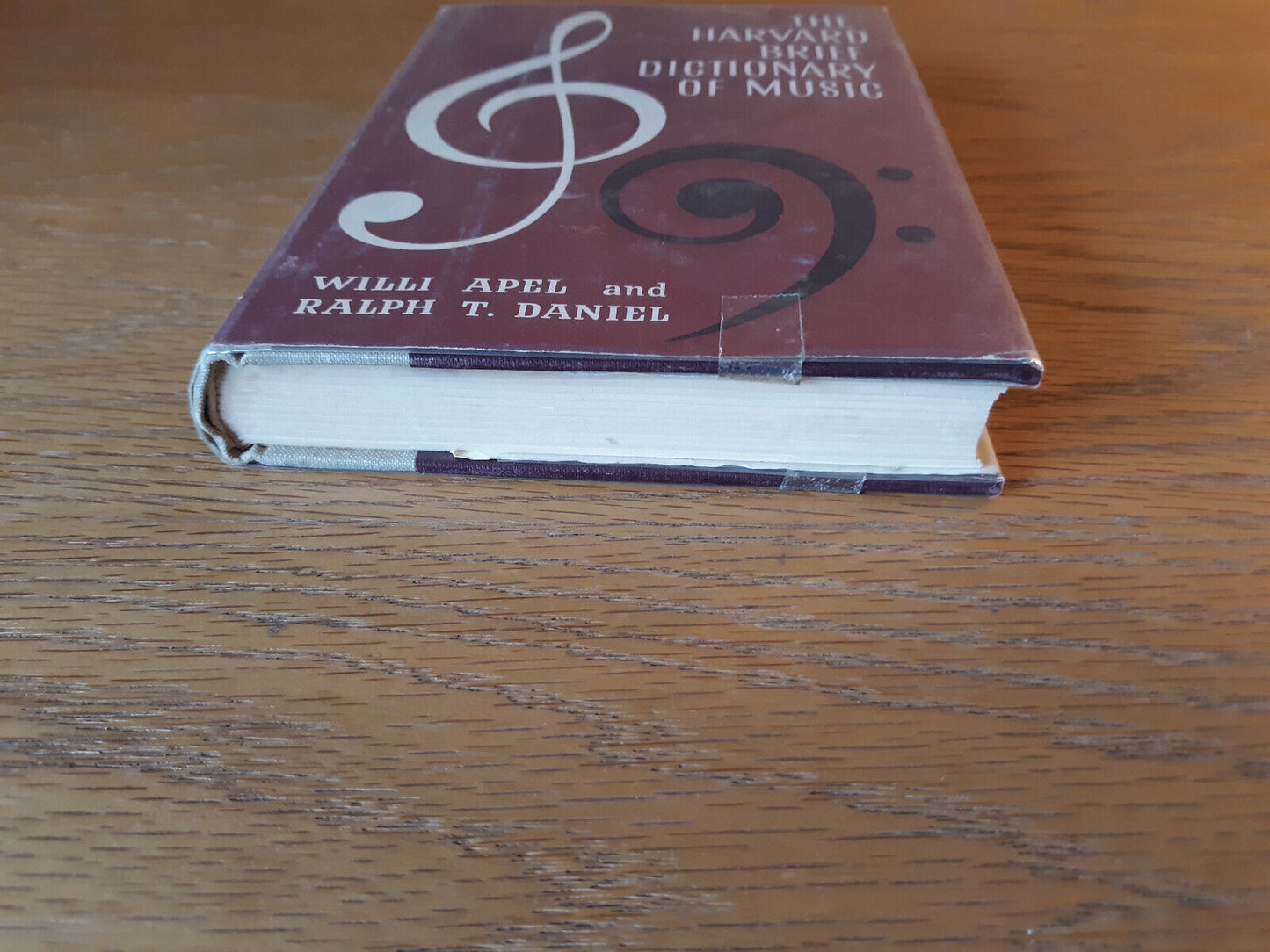 The Harvard Brief Dictionary of Music by Apel and Daniel 1960