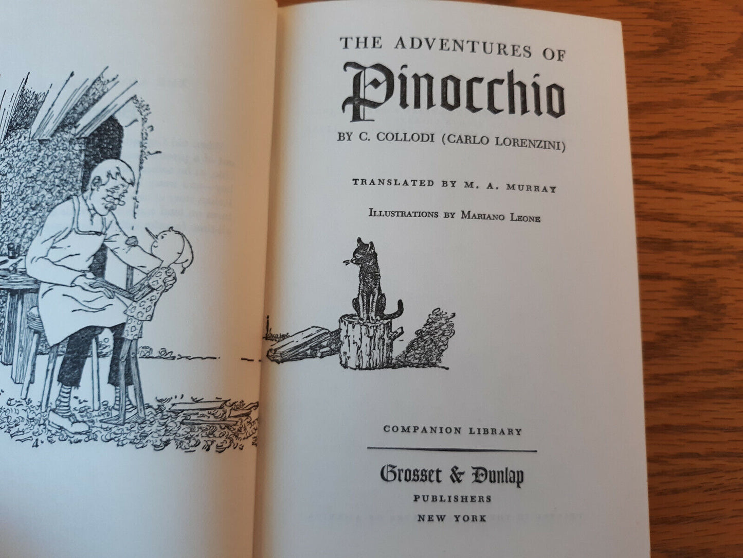 The Adventures Of Pinocchio And The Story Of King Arthur And His Knights Compani