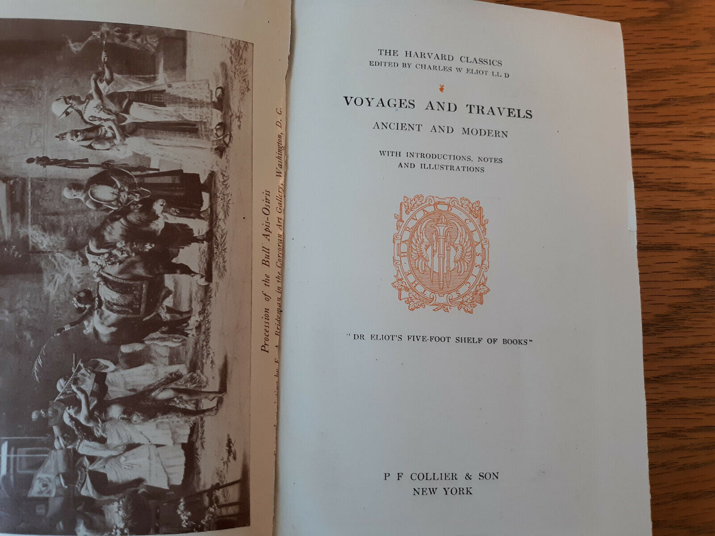 Voyages and Travels Harvard Classics 1910 Hardcover P F Collier & Son