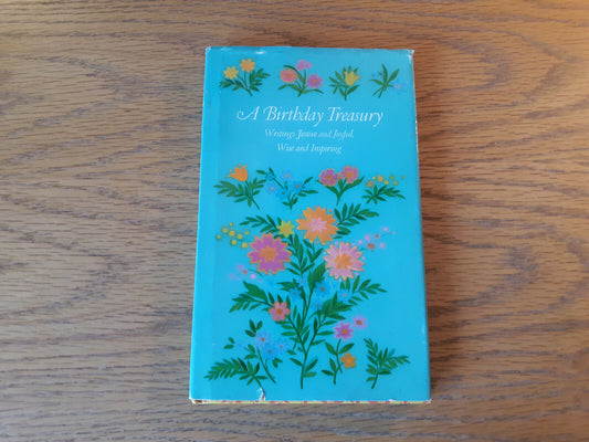 A Birthday Treasury Douglas Drake 1969 Hallmark Editions Hardcover Dust Jacket