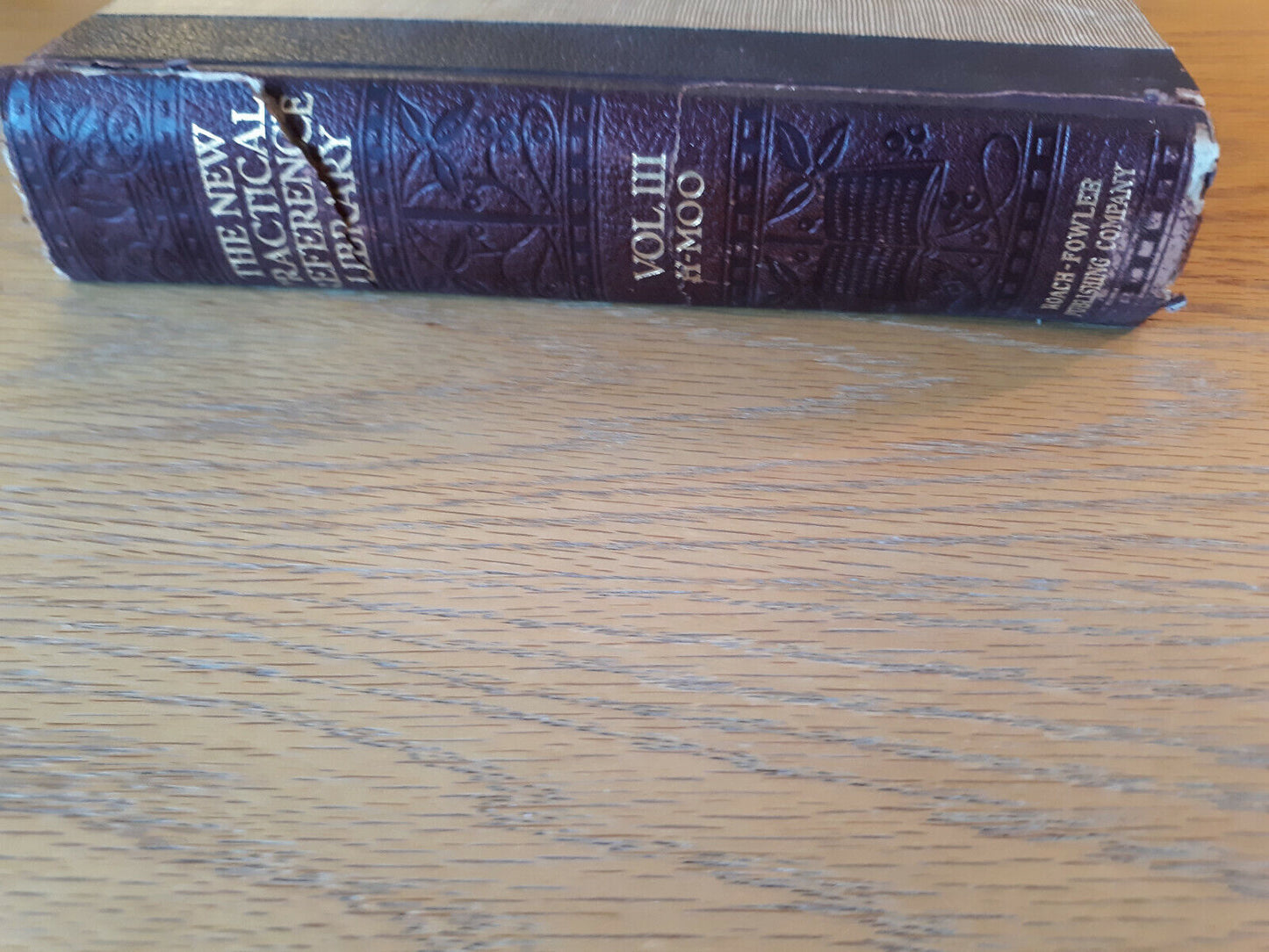 The New Practical Reference Library 1911 Volume III Hardcover