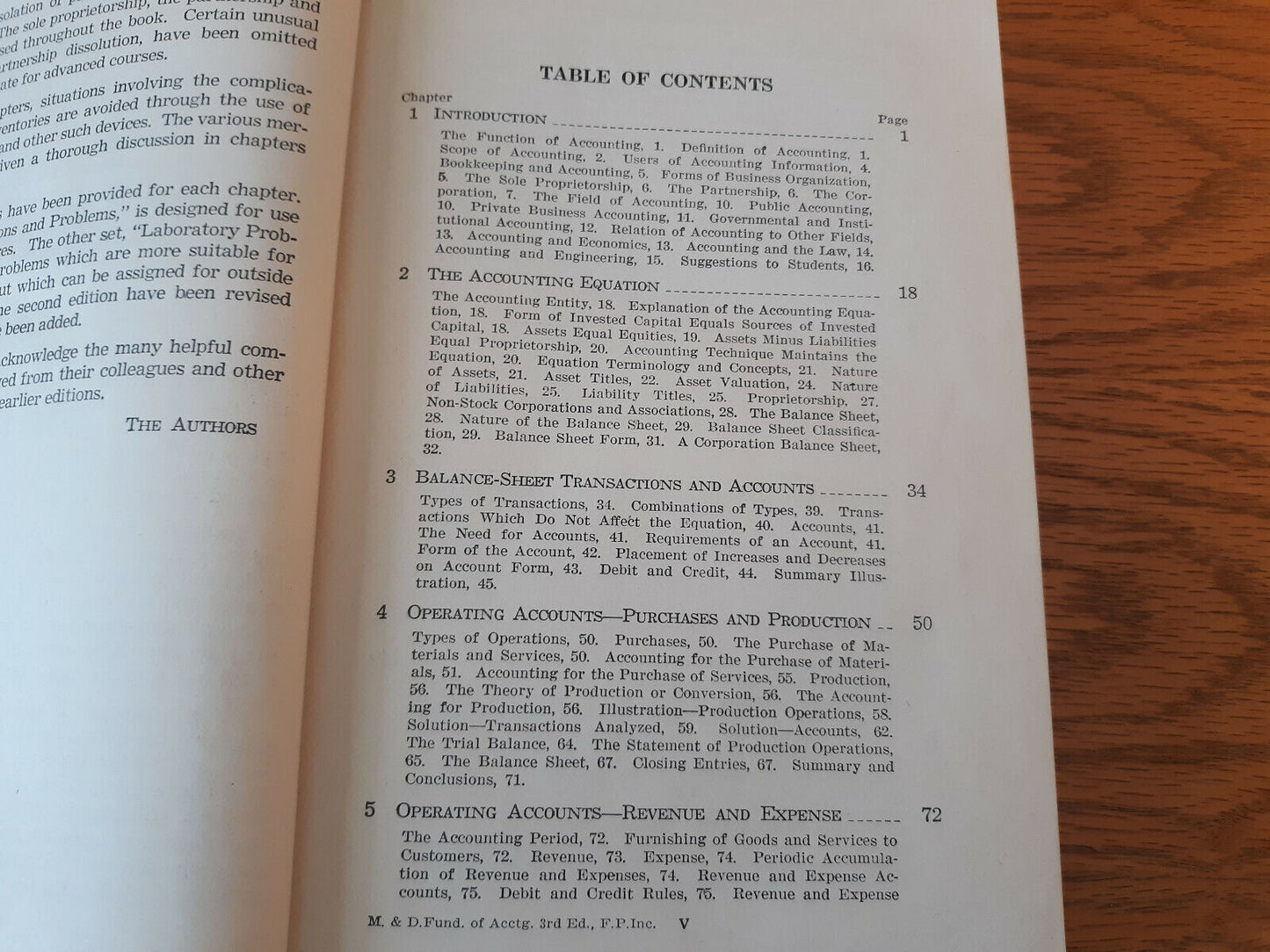 Fundamentals Of Accounting Mason And Davidson 1953 Hardcover Foundation Press