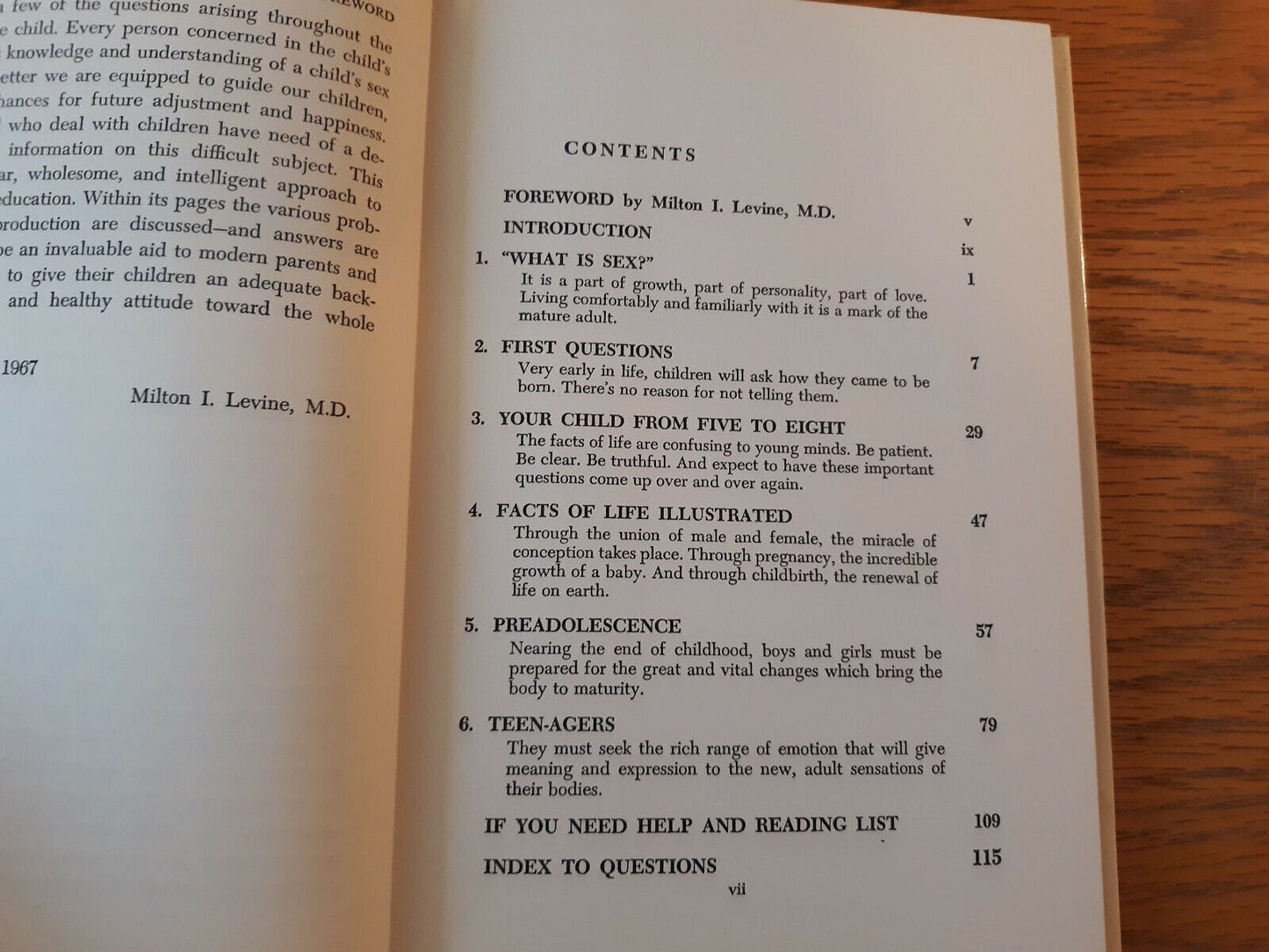 What To Tell Your Children About Sex 1968 Child Study Association Of America Mer