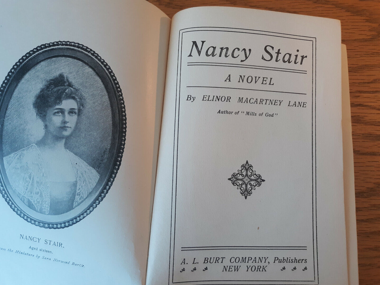 Nancy Stair A Novel Elinor Macartney Lane 1904 Hardcover A L Burt