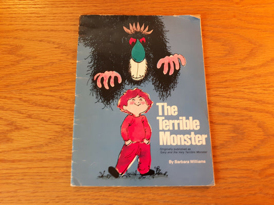 The Terrible Monster Barbara Williams 1973 Xerox Education Paperback