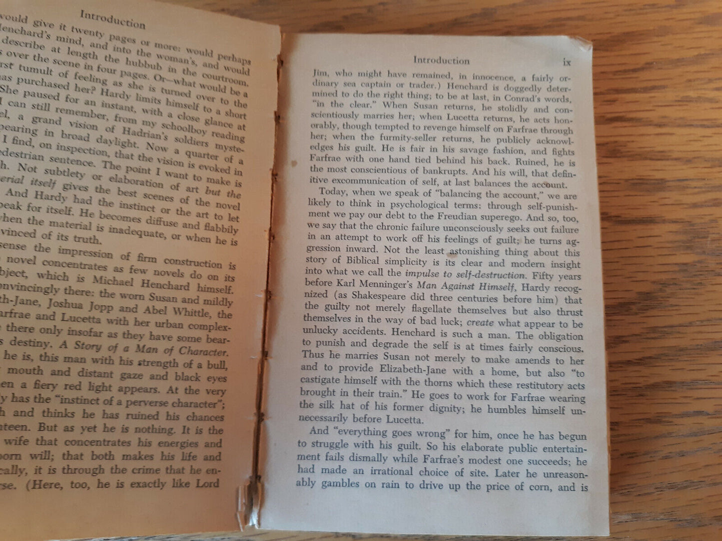 Thomas Hardy The Mayor Of Casterbridge 1956 Pocket Library Paperback