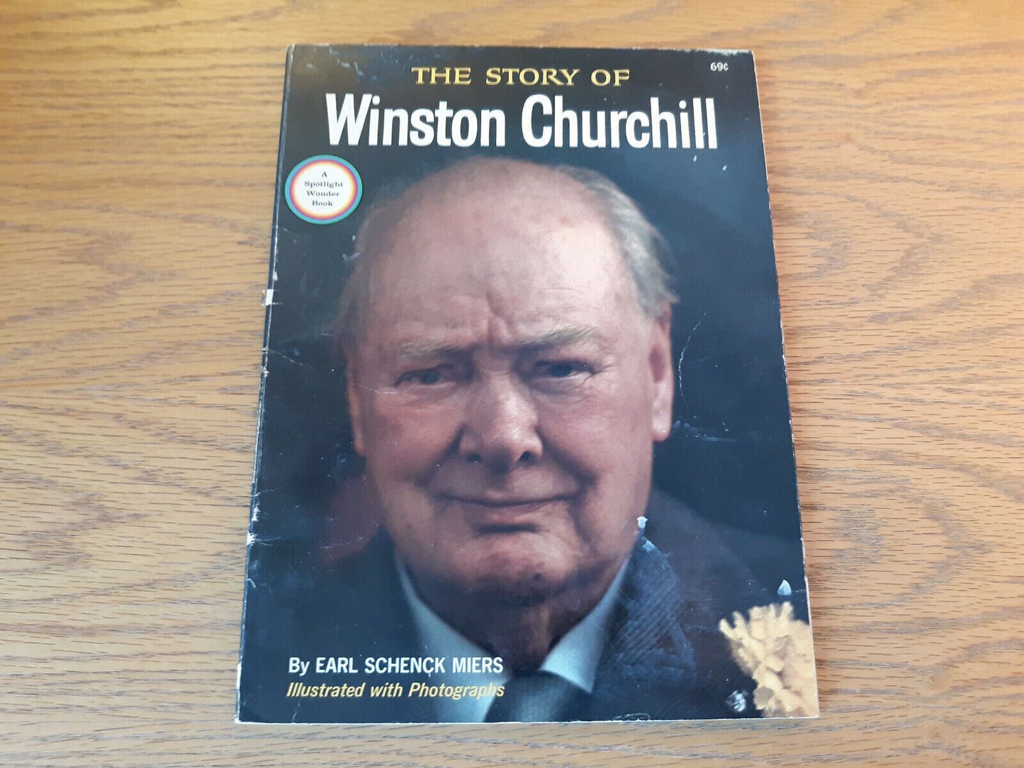 The Story Of Winston Churchill 1965 Wonder Books Paperback