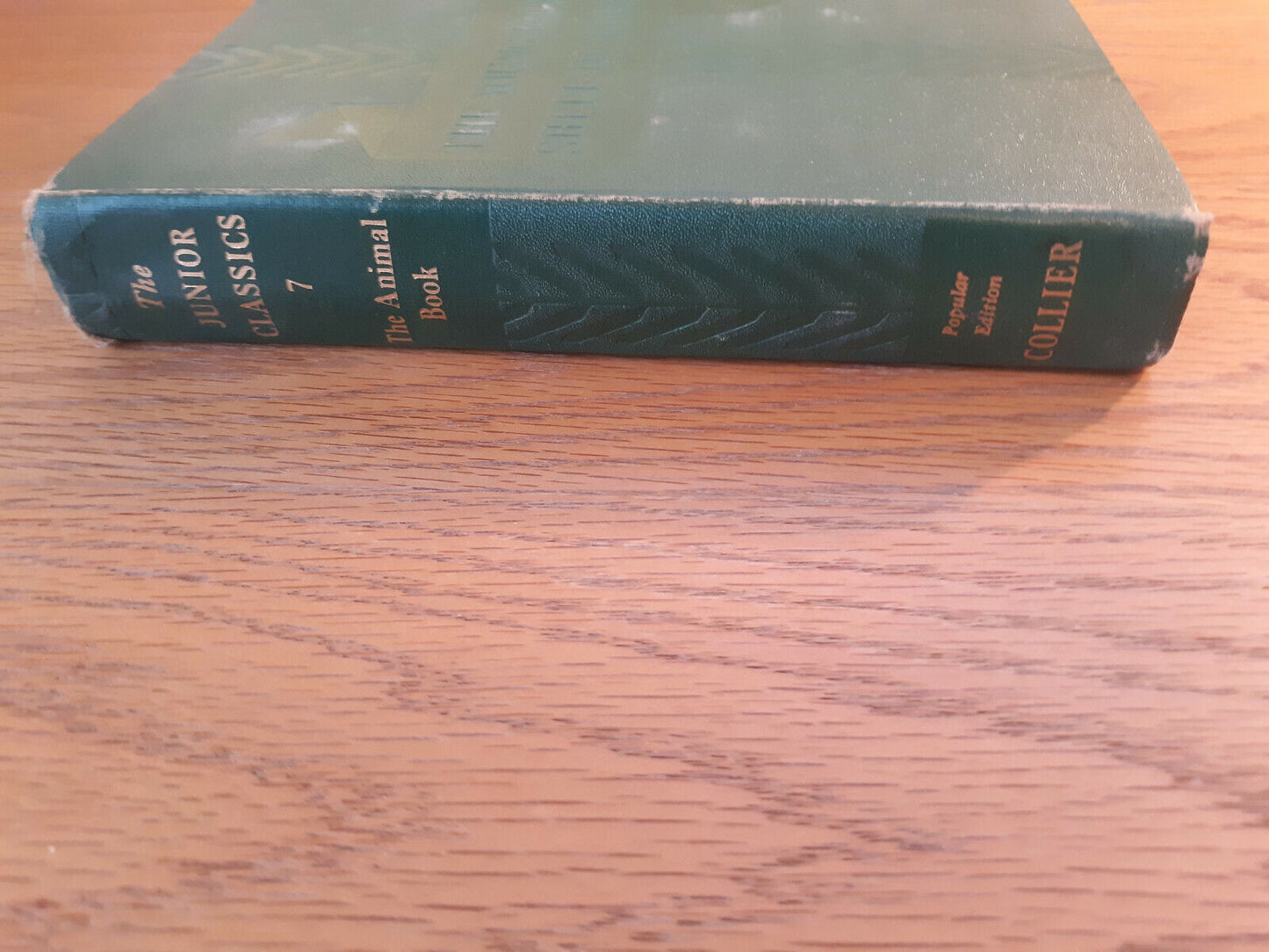 The Junior Classics The Animal Book Volume Seven 1938 Popular Edition Hardcover