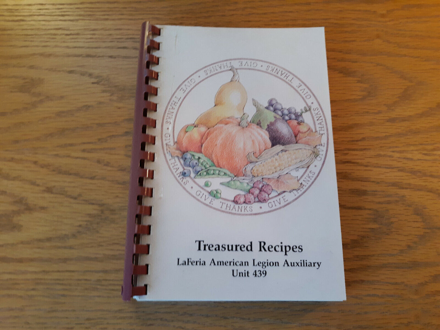 Treasured Recipes LaFeria American Legion Auxiliary Unit 439 Cookbook Publishers