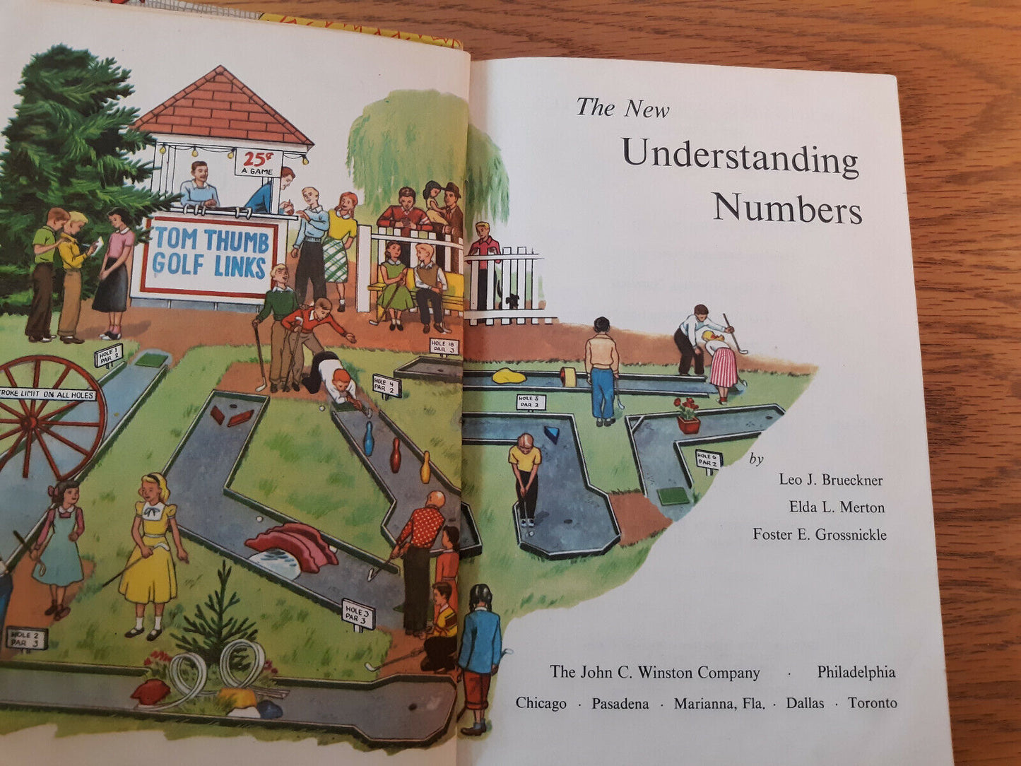 The New Understanding Numbers Leo J Brueckner 1956 Hardcover John C Winston